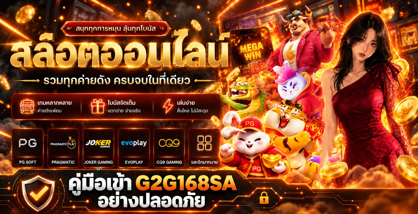 G2G168SA คู่มือทางเข้าและล็อกอินอย่างปลอดภัย
